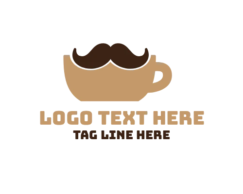 Moustache Coffee Logo