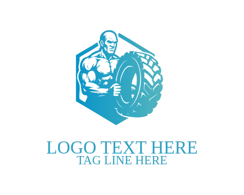 Muscle Dominance Gym Logo