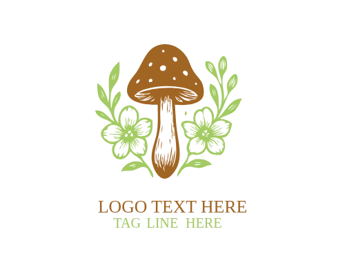 : Mushroom Crafting Badge Logo