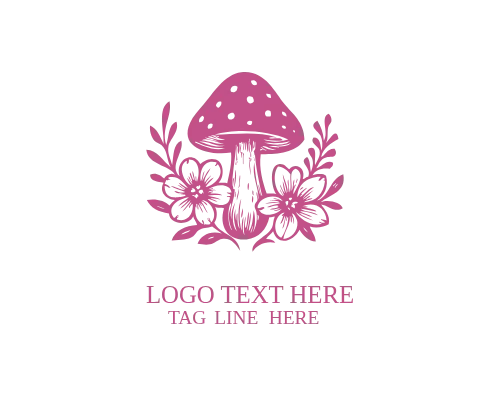 Mushroom Farm Market Logo