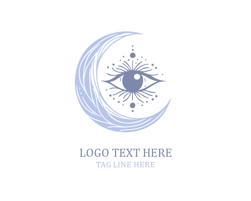 Mystic Balance Boho Eye Logo