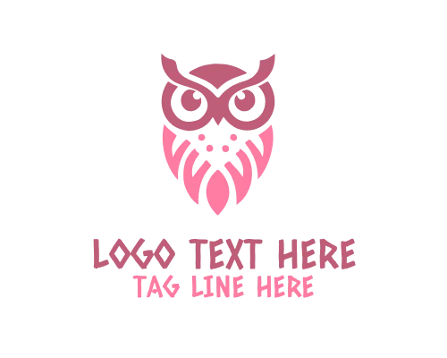 Mystic Crystal Owl Logo