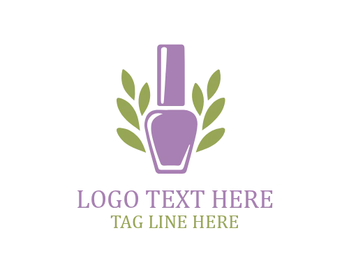 Nail Art Studio Beauty Logo