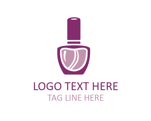 Nail Beauty Salon Elegant Logo