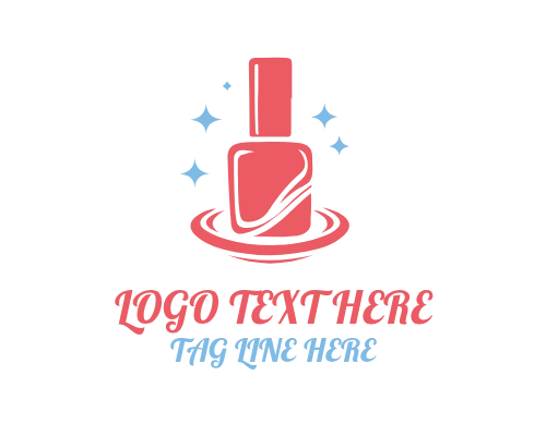 Nail Hand Beauty Salon Logo