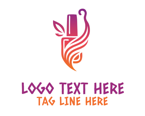 Nail Polish Hand Art Logo