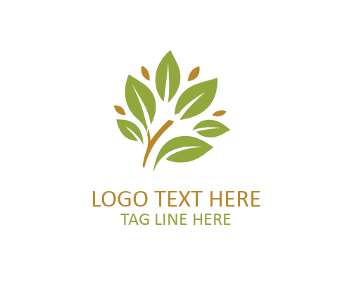 Natural Abstract Leaf Logo for Organic Brands, Eco Products, and Fresh Identity