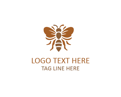 Natural Bee Food Brand Icon