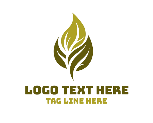 Natural Core Leaf Logo