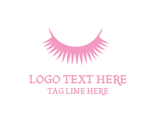 Natural Eyelash Beauty Salon Logo