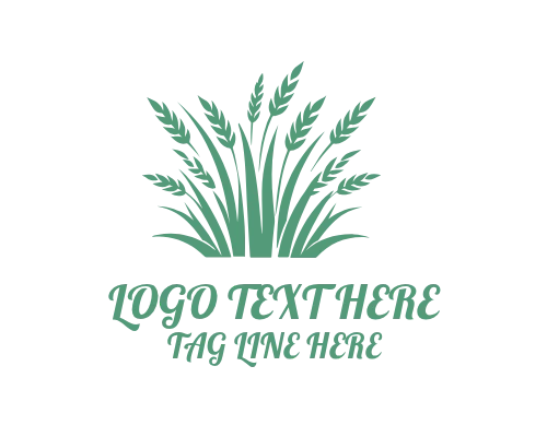 Natural Grass Logo for Landscaping Business