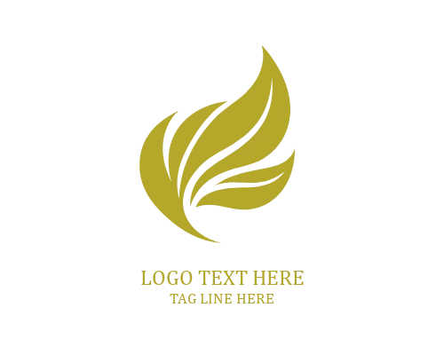 Natural Growth Leaf Logo