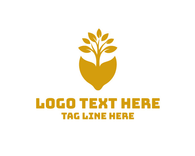 Natural Lemon Growth Logo