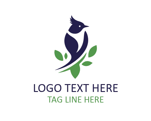 Natural Life Bird Logo