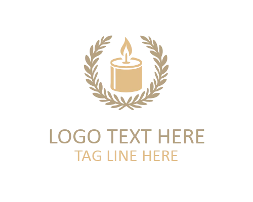 Natural Soy Flame Candle Logo