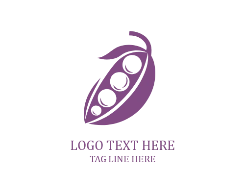Natural Soybeans Emblem Logo