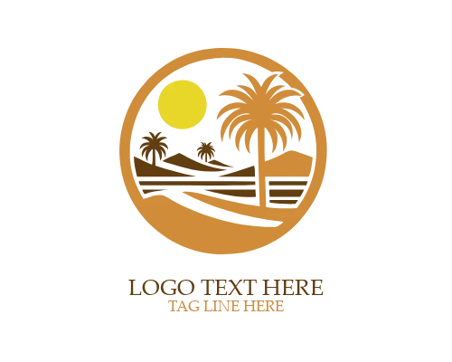 Natural Space Desert Logo