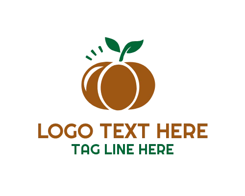 Natural Vegetables Food Logo