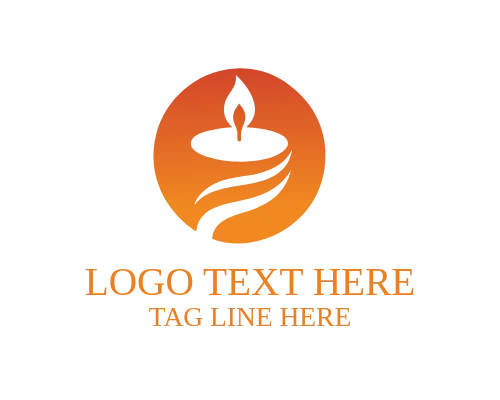 Natural Wax Candle Logo