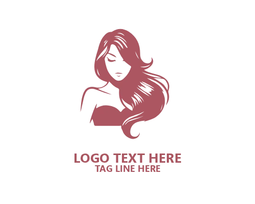 Natural Women Hair Logo