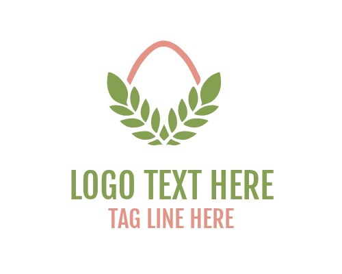 Nature Easter Egg Logo