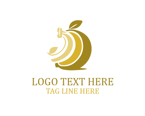 Nature Fruit Logo for Organic Food Brands