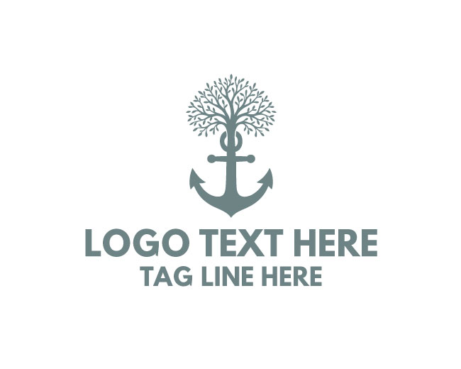 Nautical Growth Tree Logo