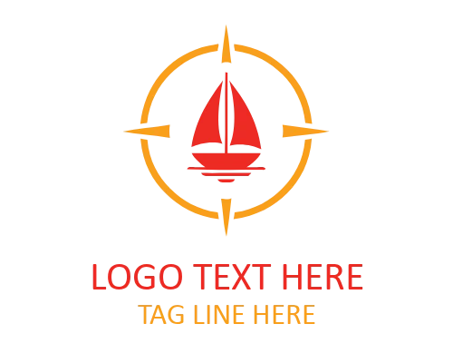 Navigation Compass Explore Logo for Discovery Branding