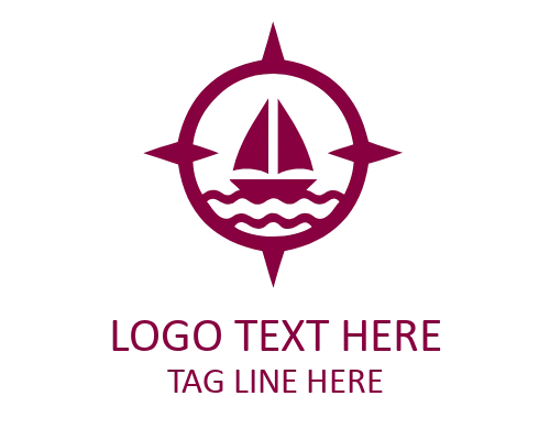 Navigation Compass Global Logo for World Branding