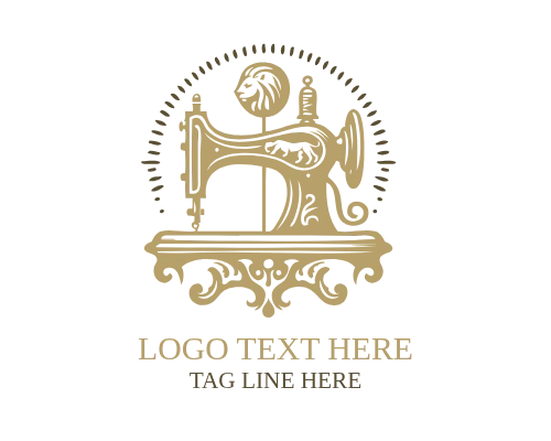 Needle Leaf Sewing Logo