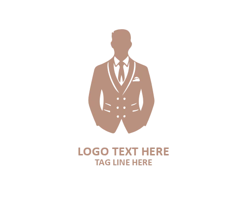 Needle Thread Man Dress Logo