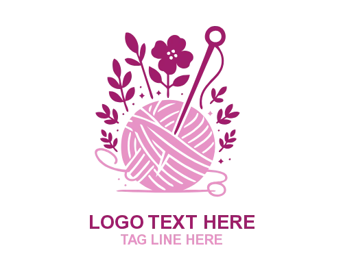 Needle Thread Sewing Logo