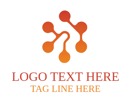 Neon Digital Circuit Mark