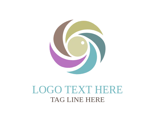  Neon Glow Shutter Lens Logo