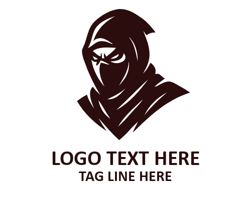 Neon Ninja Mascot Logo