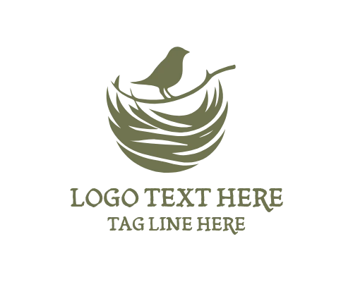 Nest Bird Home Logo
