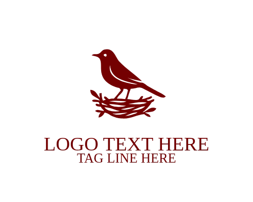 Nest Care Bird Logo