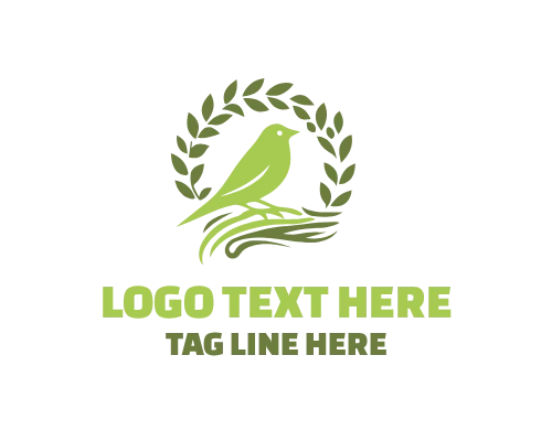  Nest Home Nature Logo