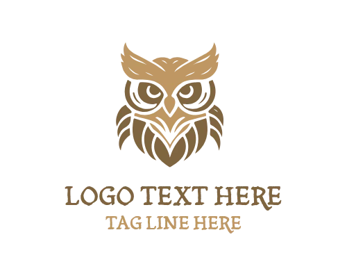 Night Forest Owl Logo