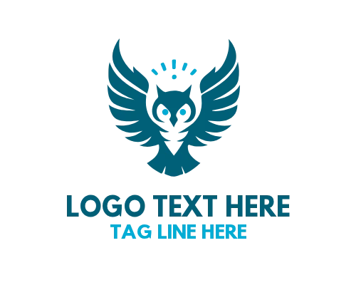 Night Guardian Owl Logo