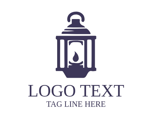 Night Light Lantern Logo