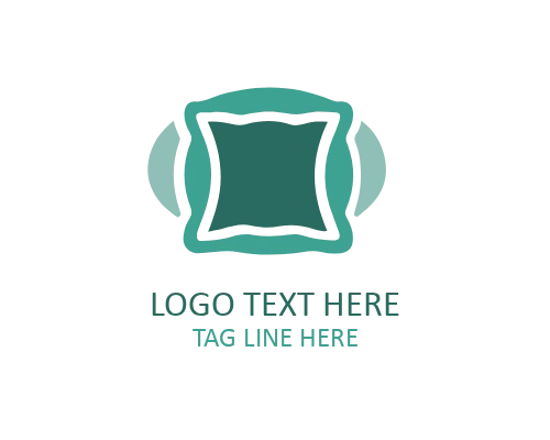 Night Rest Pillow Symbol Logo