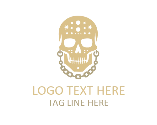 NightFall Punk Skull Logo