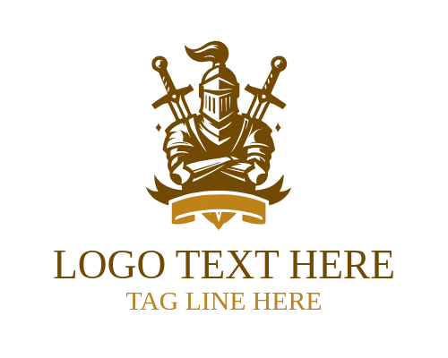 Ninja Action Pose Adventure Logo