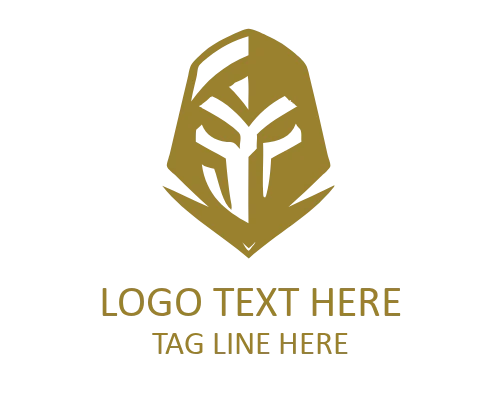 Ninja Circle Mascot Logo for Team Branding