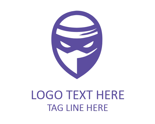 Ninja Fury Mascot Logo for Bold Branding