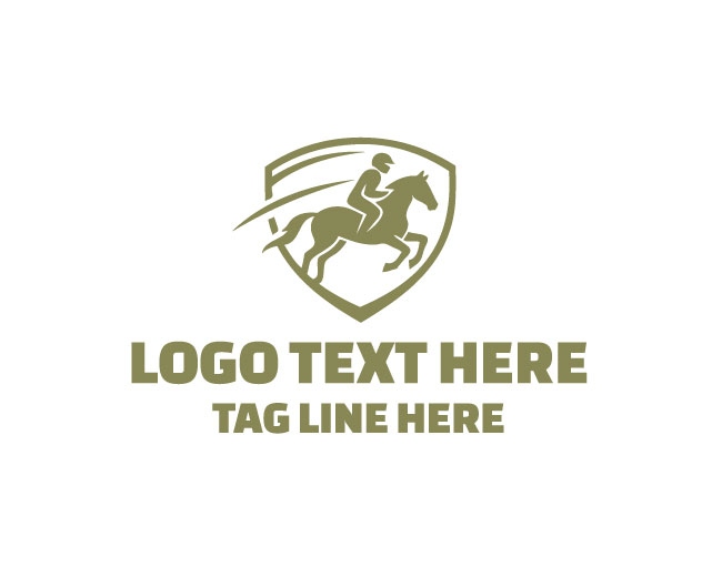 Noble Horse Rider Logo