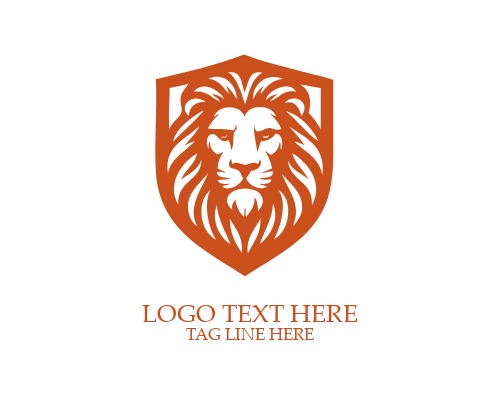 Noble Lion Crest Logo