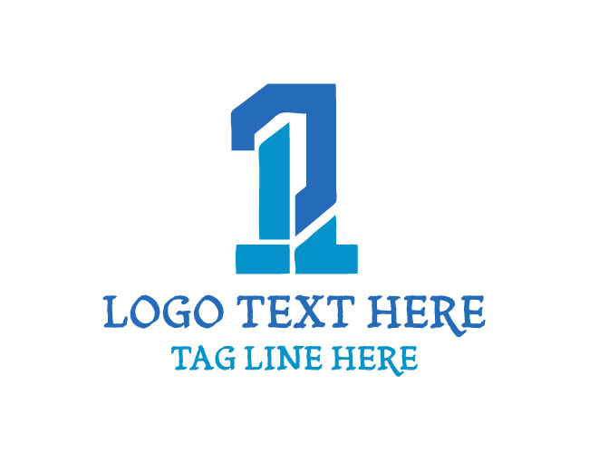 Number 1 Mark Logo