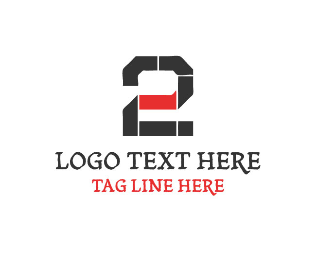 Number 2 Black Logo